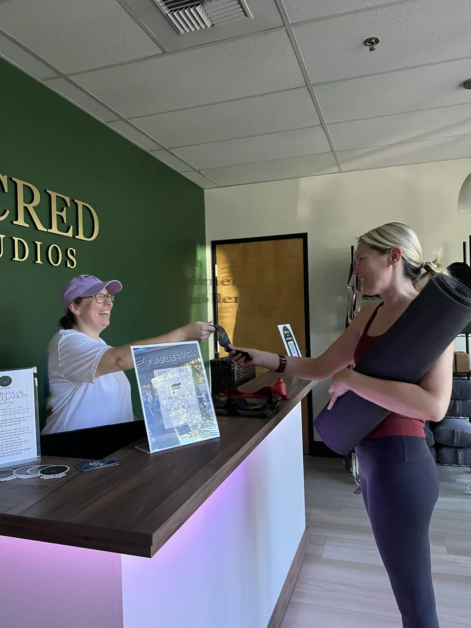 Sacred Studios reception, Roseville